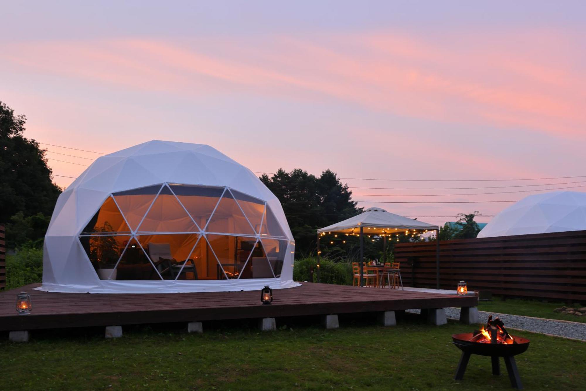 Glamping Resort Varie Fujikawaguchiko Exterior foto